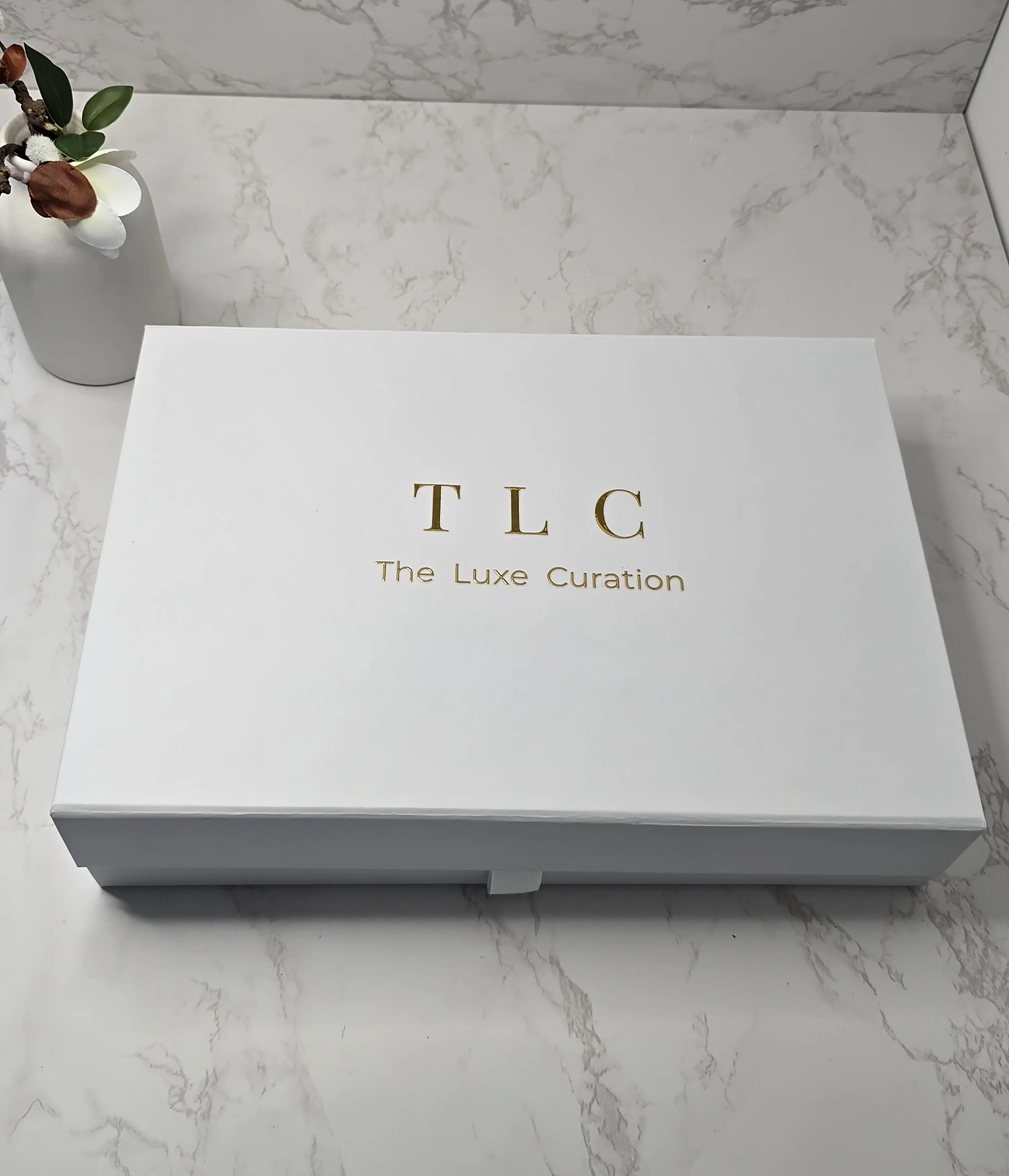 TLC box with Katie Loxton pouch and NEOM